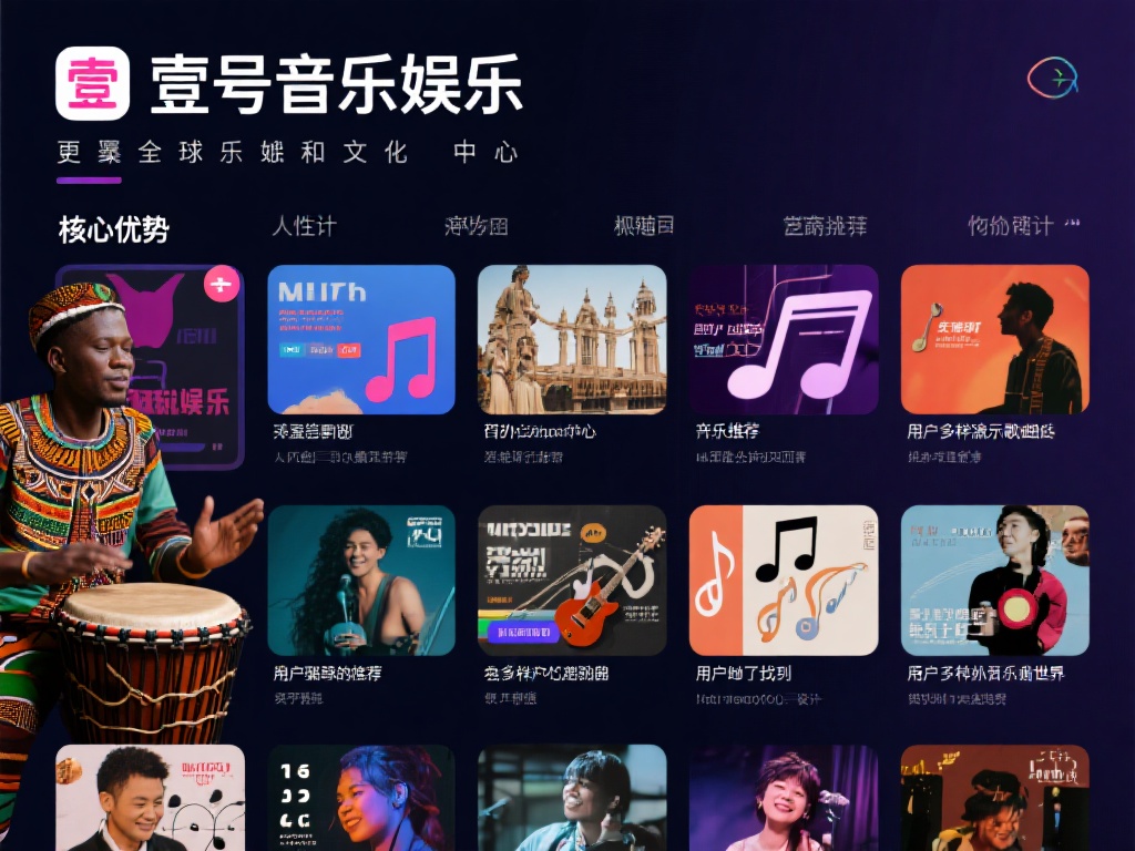 壹号音乐娱乐不仅仅是一个音乐播放平台，更是一个汇聚